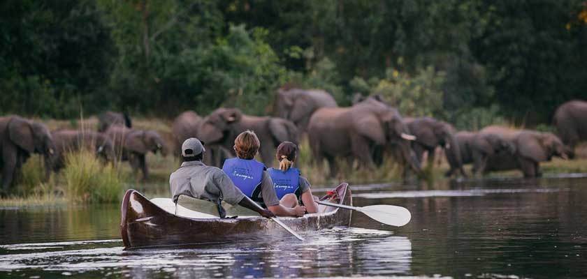 Canoeing in Lake Manyara-Mado Tours Africa